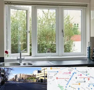 فروش پنجره UPVC در خیابان ملاصدرا شیراز 
