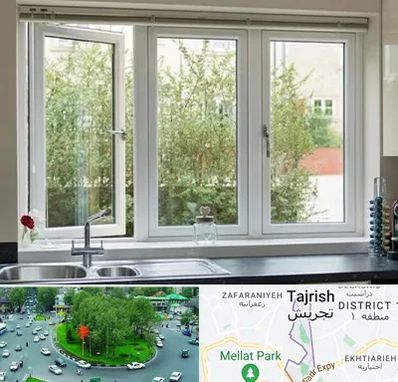 فروش پنجره UPVC در تجریش 