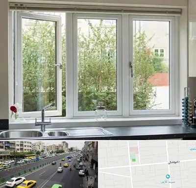 فروش پنجره UPVC در خیابان دامپزشکی