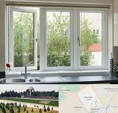 فروش پنجره UPVC در قرچک