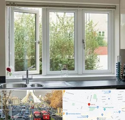 فروش پنجره UPVC در خیابان آزادی 