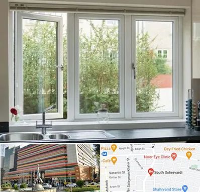 فروش پنجره UPVC در سهروردی 