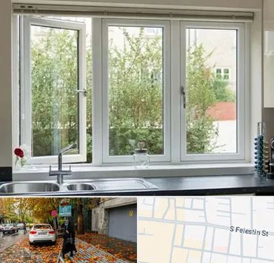 فروش پنجره UPVC در خیابان فلسطین