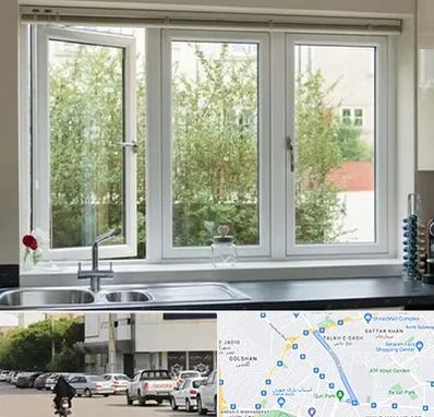 فروش پنجره UPVC در قدوسی شرقی شیراز 