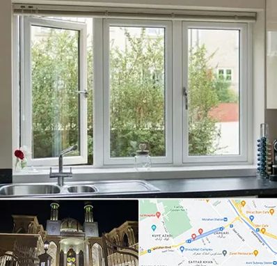 فروش پنجره UPVC در زرگری شیراز 