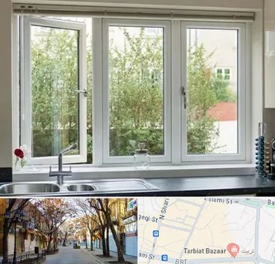 فروش پنجره UPVC در تربیت تبریز