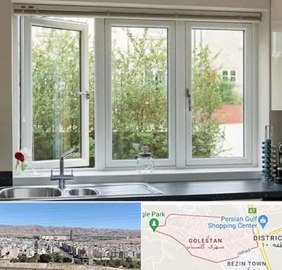 فروش پنجره UPVC در شهرک گلستان شیراز 