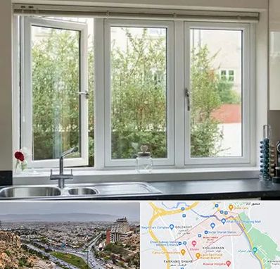 فروش پنجره UPVC در معالی آباد شیراز 