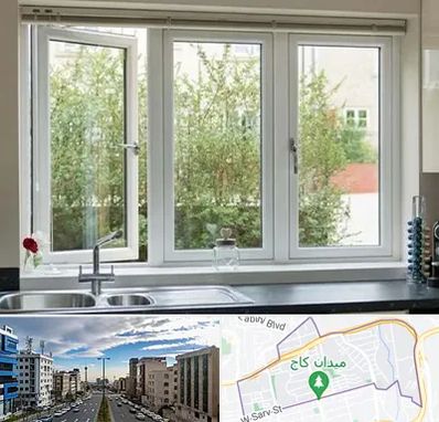 فروش پنجره UPVC در سعادت آباد 