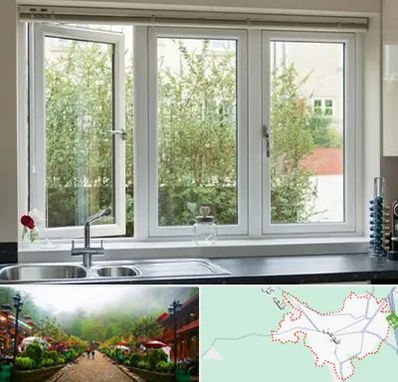 فروش پنجره UPVC در فومن