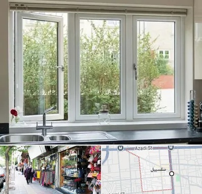 فروش پنجره UPVC در سلسبیل