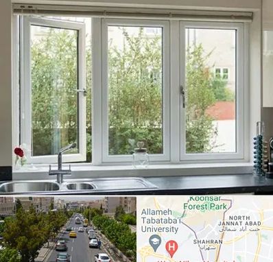 فروش پنجره UPVC در شهران 