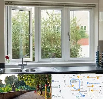 فروش پنجره UPVC در بلوار گیلان رشت 