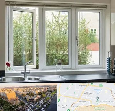 فروش پنجره UPVC در تهرانپارس 
