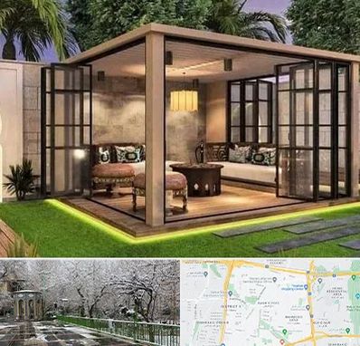 پنجره ترمال بریک در باغ فیض 