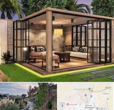 پنجره ترمال بریک در باغستان کرج 