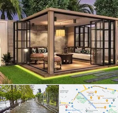 پنجره ترمال بریک در خیابان ارم شیراز 