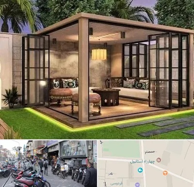 پنجره ترمال بریک در چهارراه استانبول