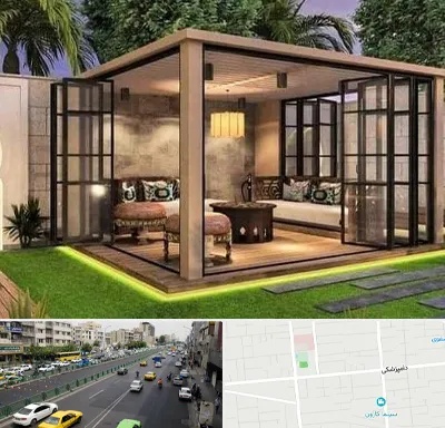 پنجره ترمال بریک در خیابان دامپزشکی