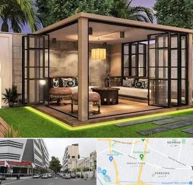 پنجره ترمال بریک در بلوار فردوس 