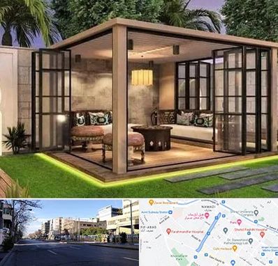 پنجره ترمال بریک در خیابان ملاصدرا شیراز 