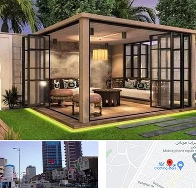 پنجره ترمال بریک در چهارراه طالقانی کرج 