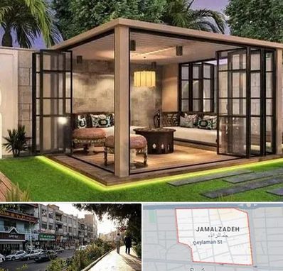 پنجره ترمال بریک در خیابان جمالزاده