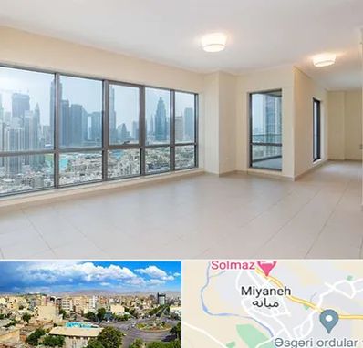 درب و پنجره آلومینیومی در میانه