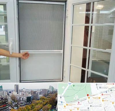 توری سازی در بلوار کشاورز 