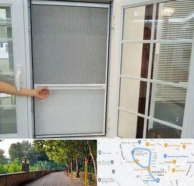 توری سازی در فلکه گاز رشت 