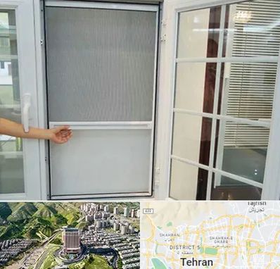 توری سازی در شمال تهران 