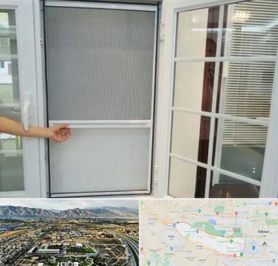 توری سازی در منطقه 21 تهران 