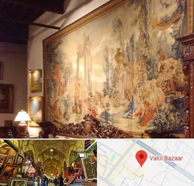 فروش تابلو فرش ماشینی در بازار وکیل شیراز