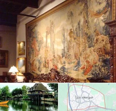 فروش تابلو فرش ماشینی در صومعه سرا