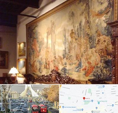 فروش تابلو فرش ماشینی در خیابان آزادی 