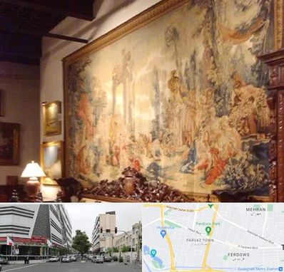 فروش تابلو فرش ماشینی در بلوار فردوس 