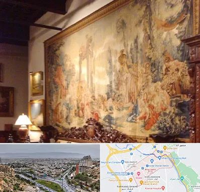 فروش تابلو فرش ماشینی در معالی آباد شیراز 