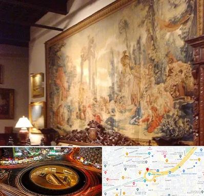 فروش تابلو فرش ماشینی در میدان ولیعصر 