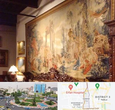 فروش تابلو فرش ماشینی در ونک 