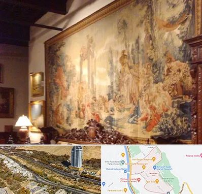 فروش تابلو فرش ماشینی در خیابان نیایش شیراز 