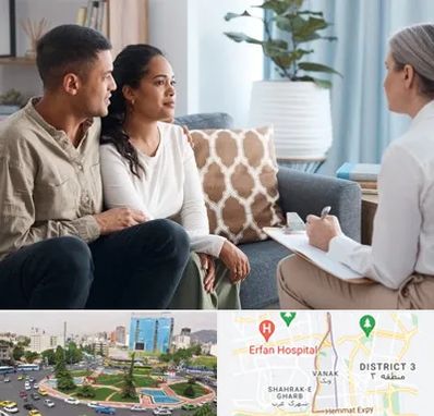 زوج درمانگر در ونک تهران
