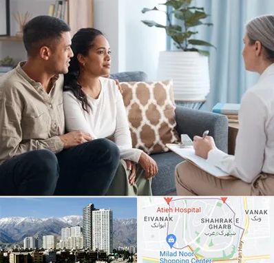 زوج درمانگر در شهرک غرب تهران
