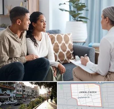 زوج درمانگر در خیابان جمالزاده