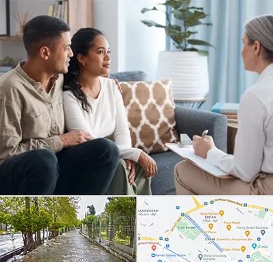 زوج درمانگر در خیابان ارم شیراز