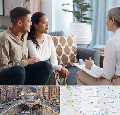 زوج درمانگر در منطقه 10 تهران