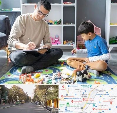 رفتار درمانی کودکان در شریعتی 