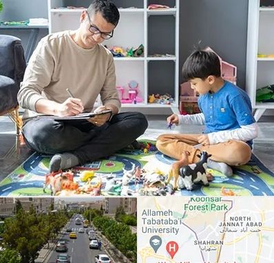 رفتار درمانی کودکان در شهران 