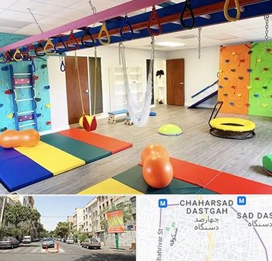 مرکز کاردرمانی در چهارصد دستگاه 