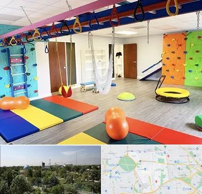 مرکز کاردرمانی در منطقه 16 تهران 