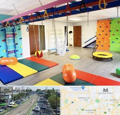 مرکز کاردرمانی در جنوب تهران 